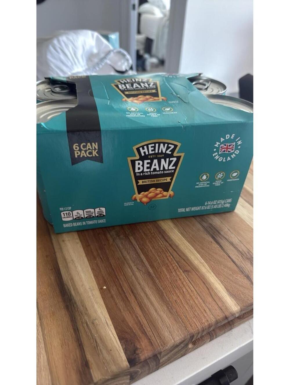 6 Pack Heinz Beans